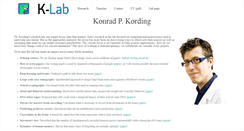 Desktop Screenshot of koerding.com