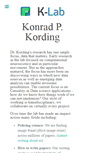 Mobile Screenshot of koerding.com