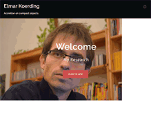 Tablet Screenshot of koerding.de